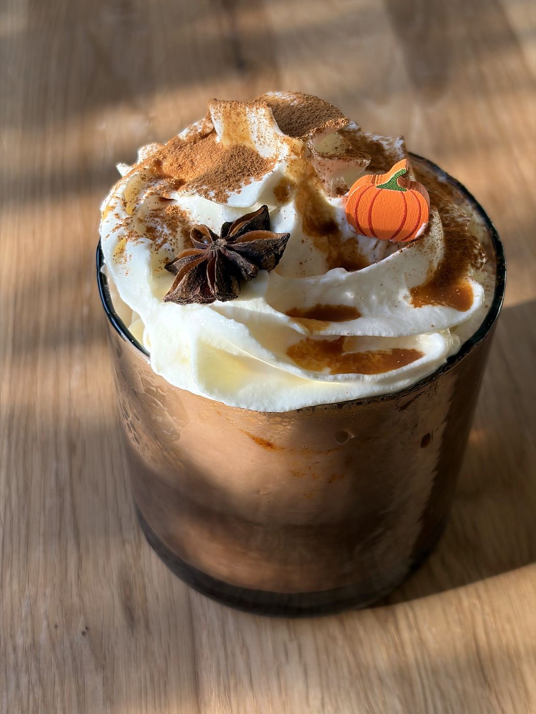 Jesenné tekvicové latte
